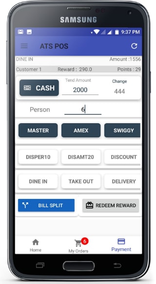 Android Restaurant POS app
