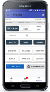 Restaurant POS Billing Software on Android